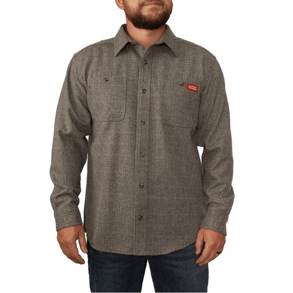 Stormy Kromer Other - Stormy Kromer Men's Wool Classic Gray Button Down Shirt
